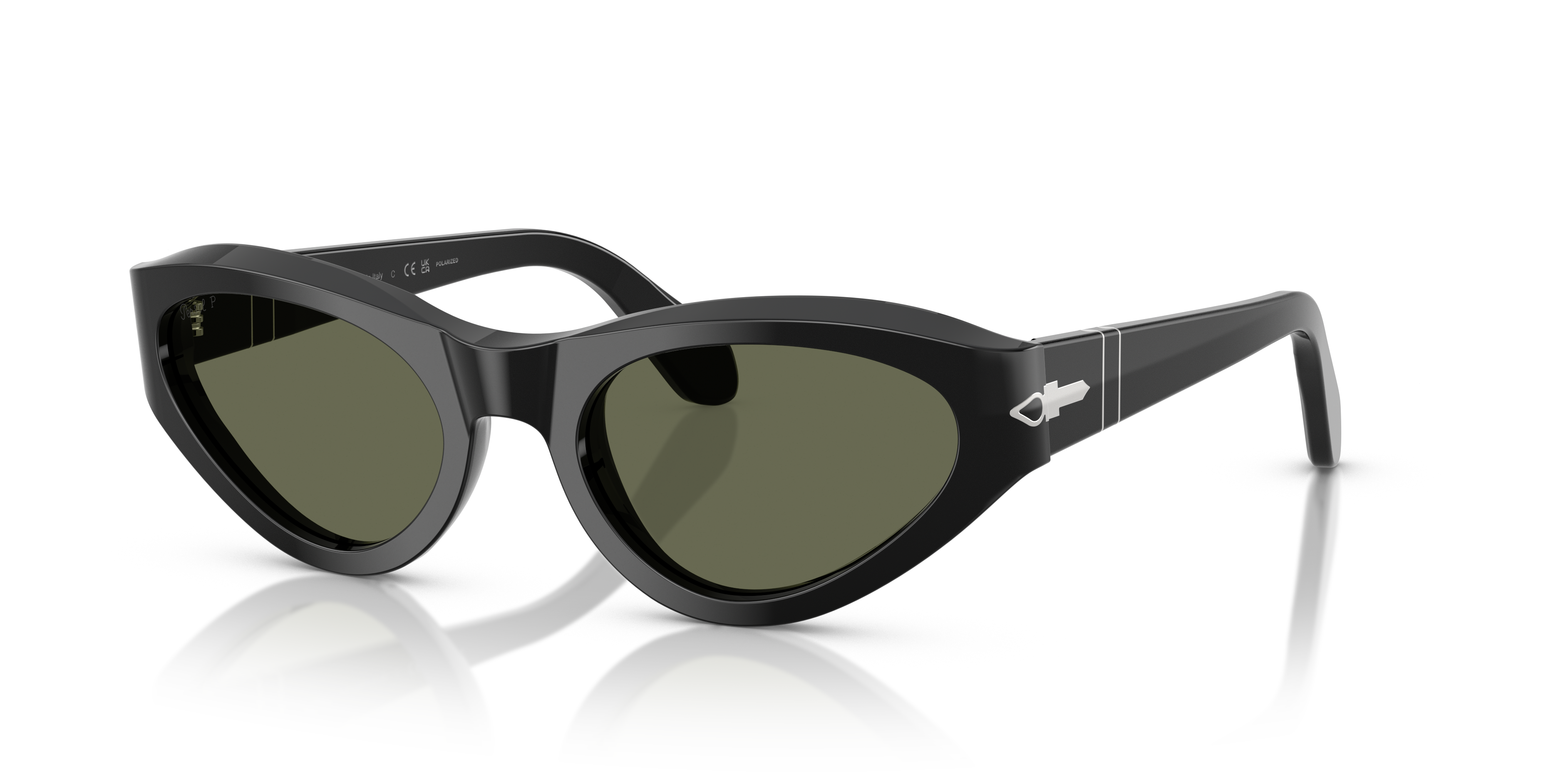 Persol PO0052S with Black Frame and Green Lenses | Persol® US