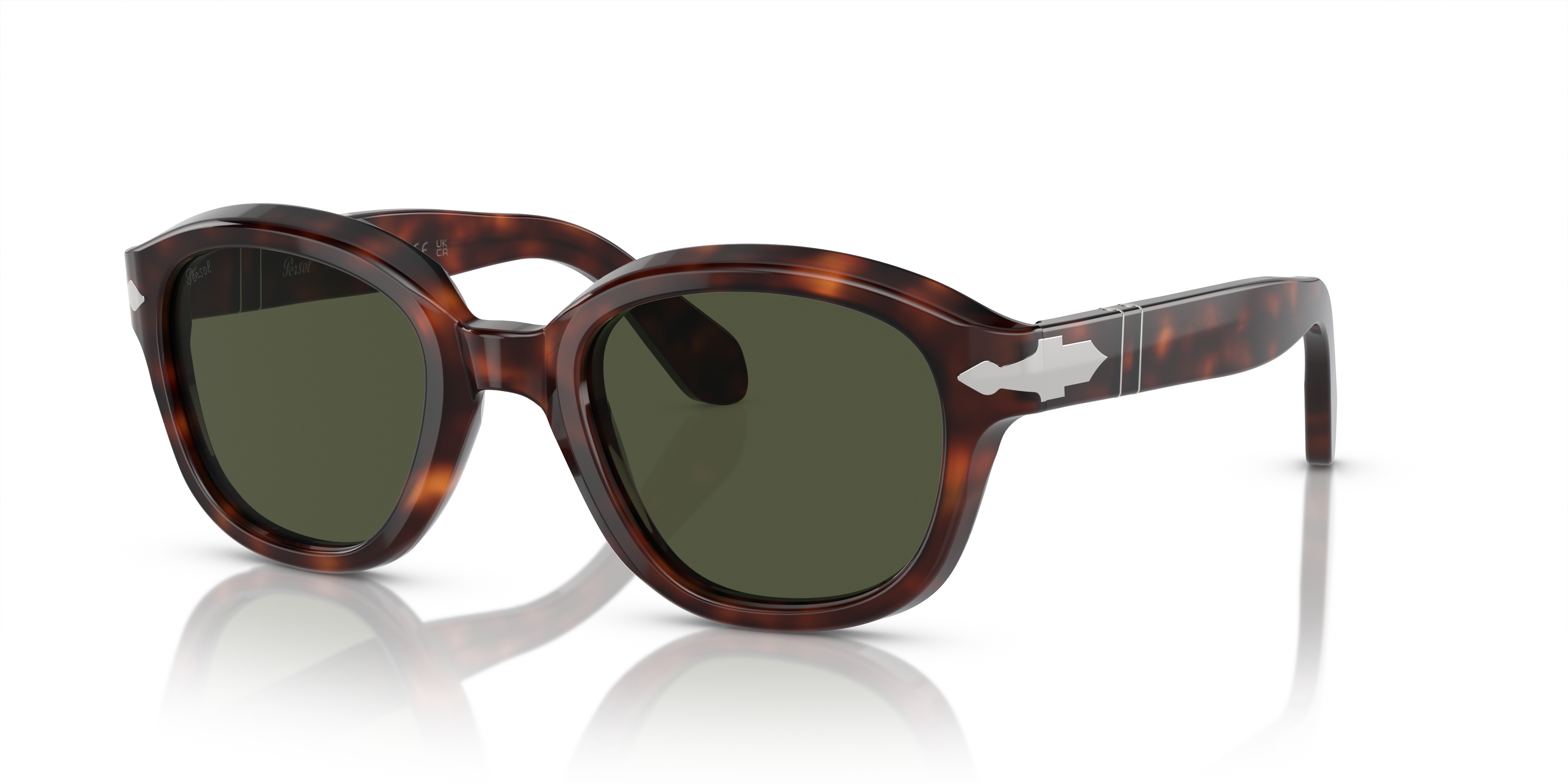 Persol PO0060S with Havana Frame and Green Lenses | Persol® US