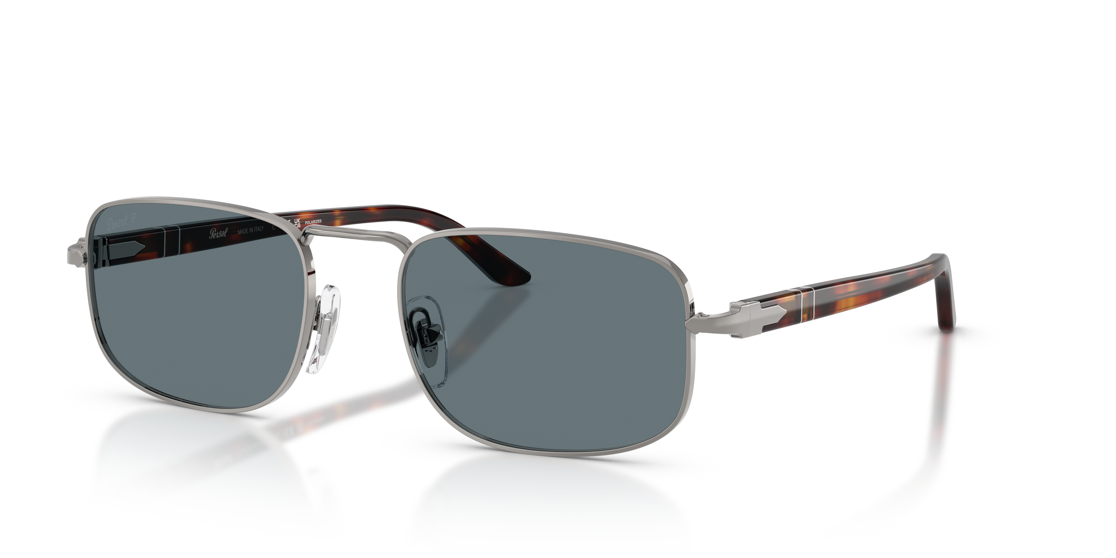 Persol PO1027S with Gunmetal Frame and Blue Lenses | Persol® US