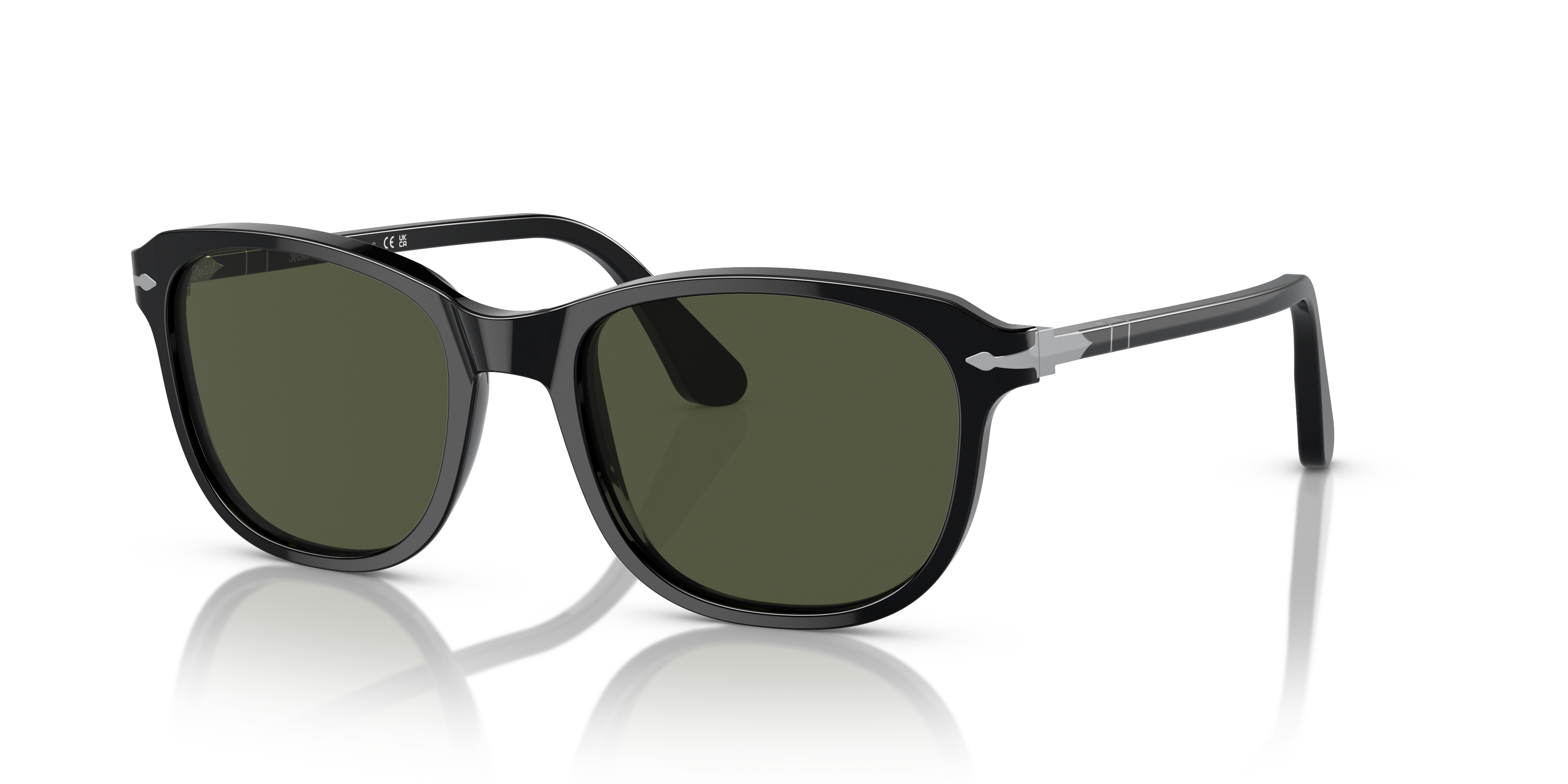 Persol PO1935S with Black Frame and Green Lenses | Persol® US