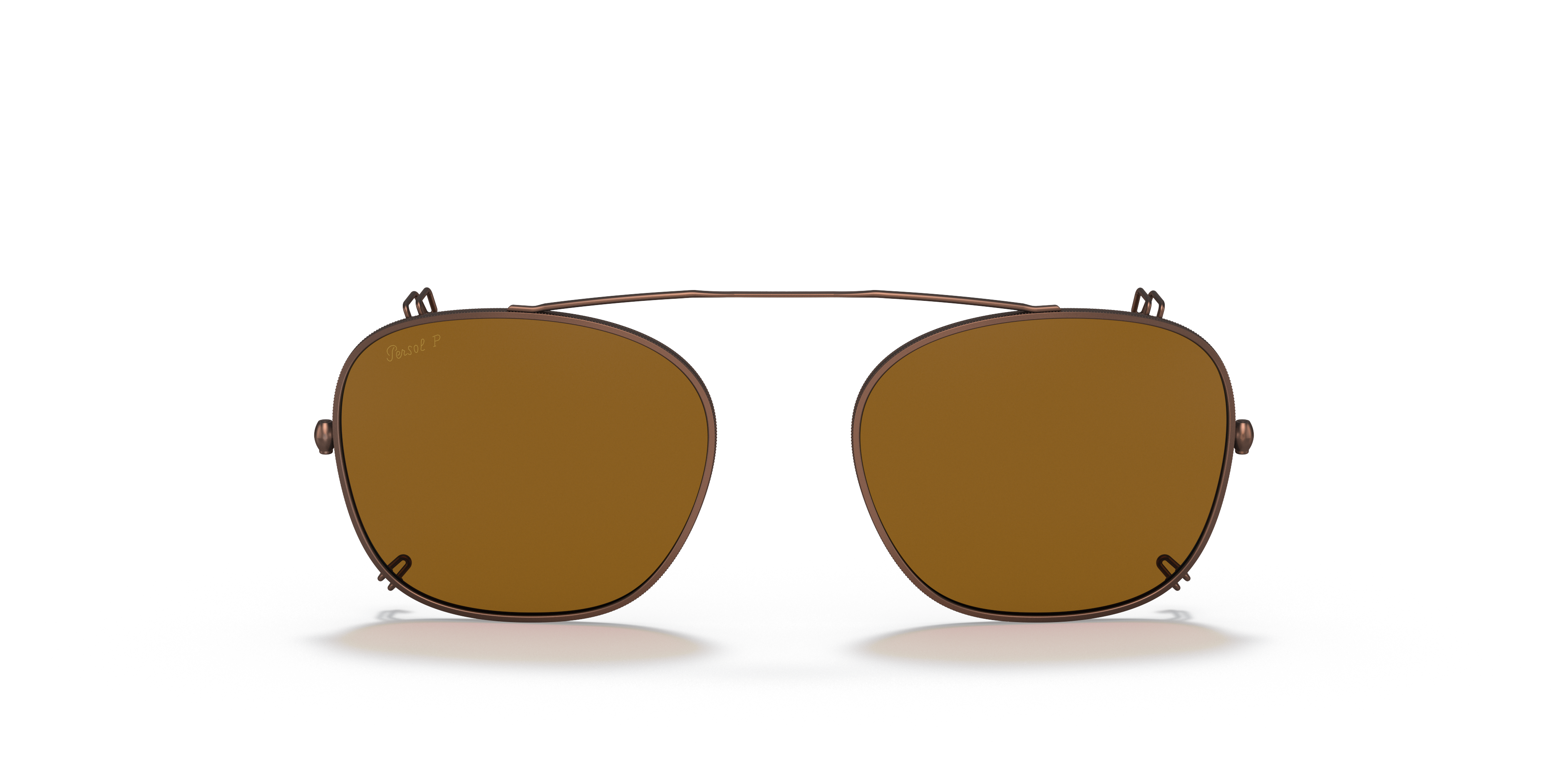 Persol PO3007C Clip with Brown Frame and Brown Lenses | Persol® US