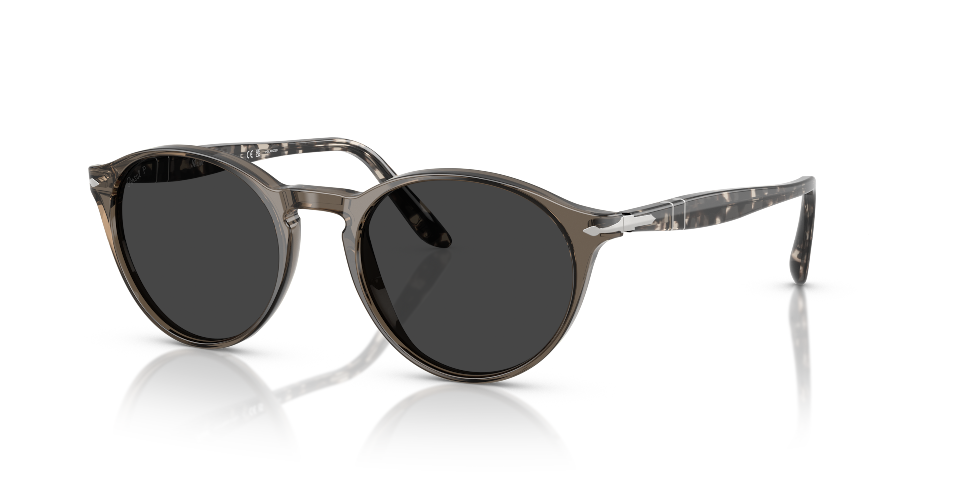 Persol PO3092SM with Smoke Frame and Black Lenses | Persol® US