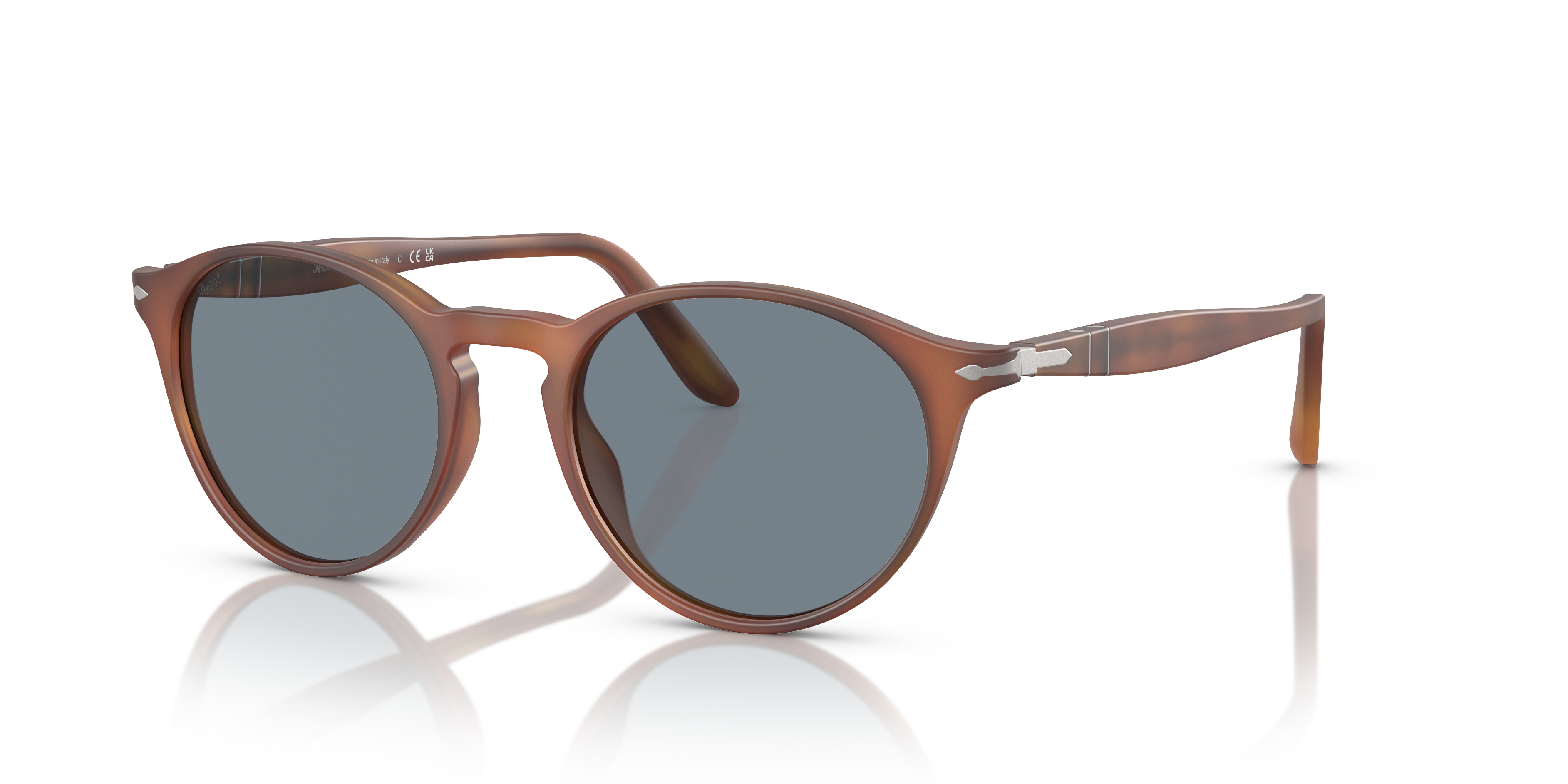 Persol PO3092SM with Terra Di Siena Frame and Blue Lenses | Persol® US