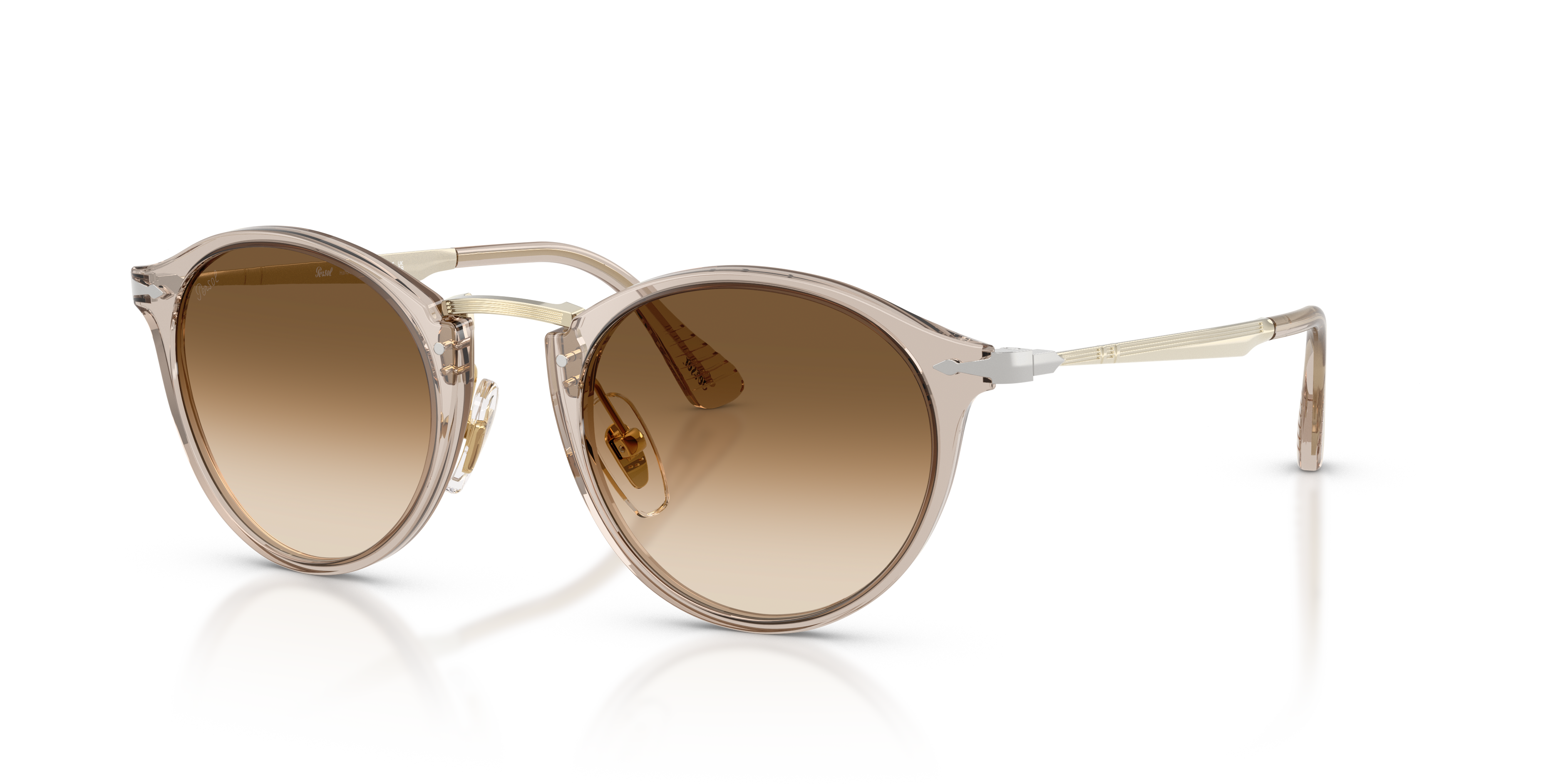 Persol PO3166S - Calligrapher with Transparent Brown Grey Frame