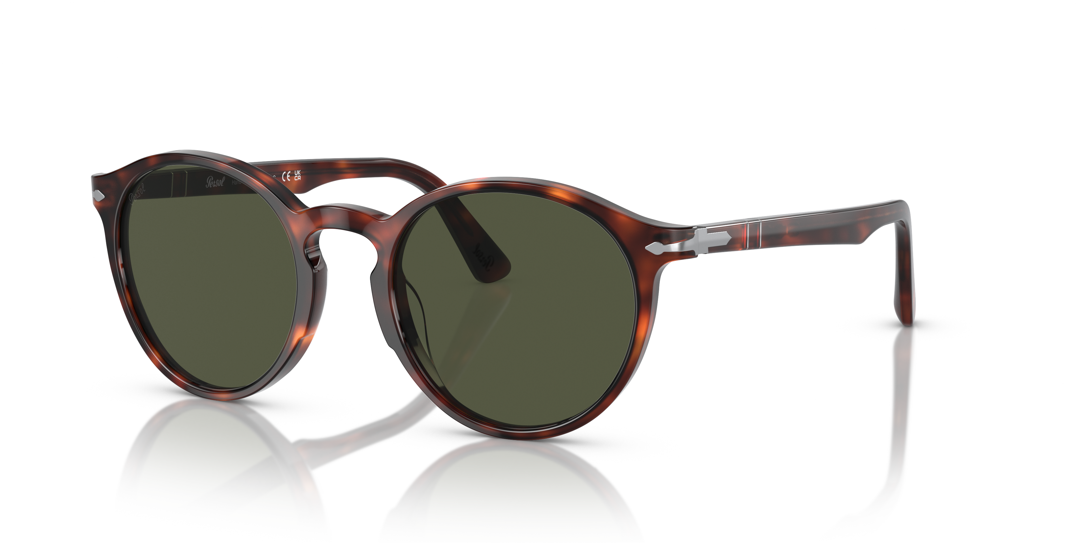 レア品Persol ベッコウ柄 サングラス　2680-S　ケース付き Persol PO3171S with Havana Frame and Green Lenses | Persol® US