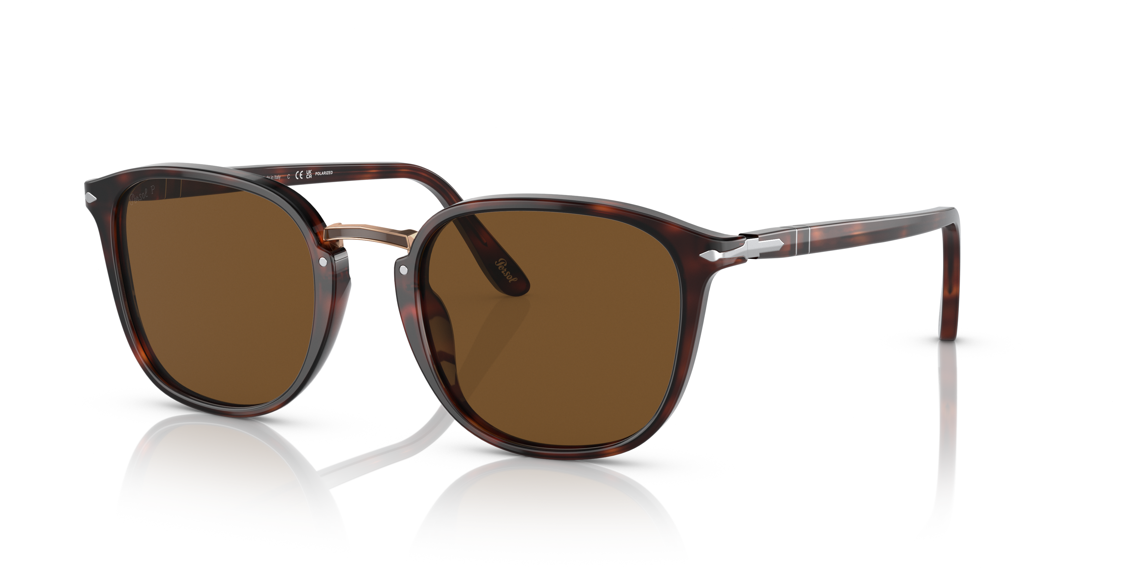 Persol PO3186S with Havana Frame and Brown Lenses | Persol® US