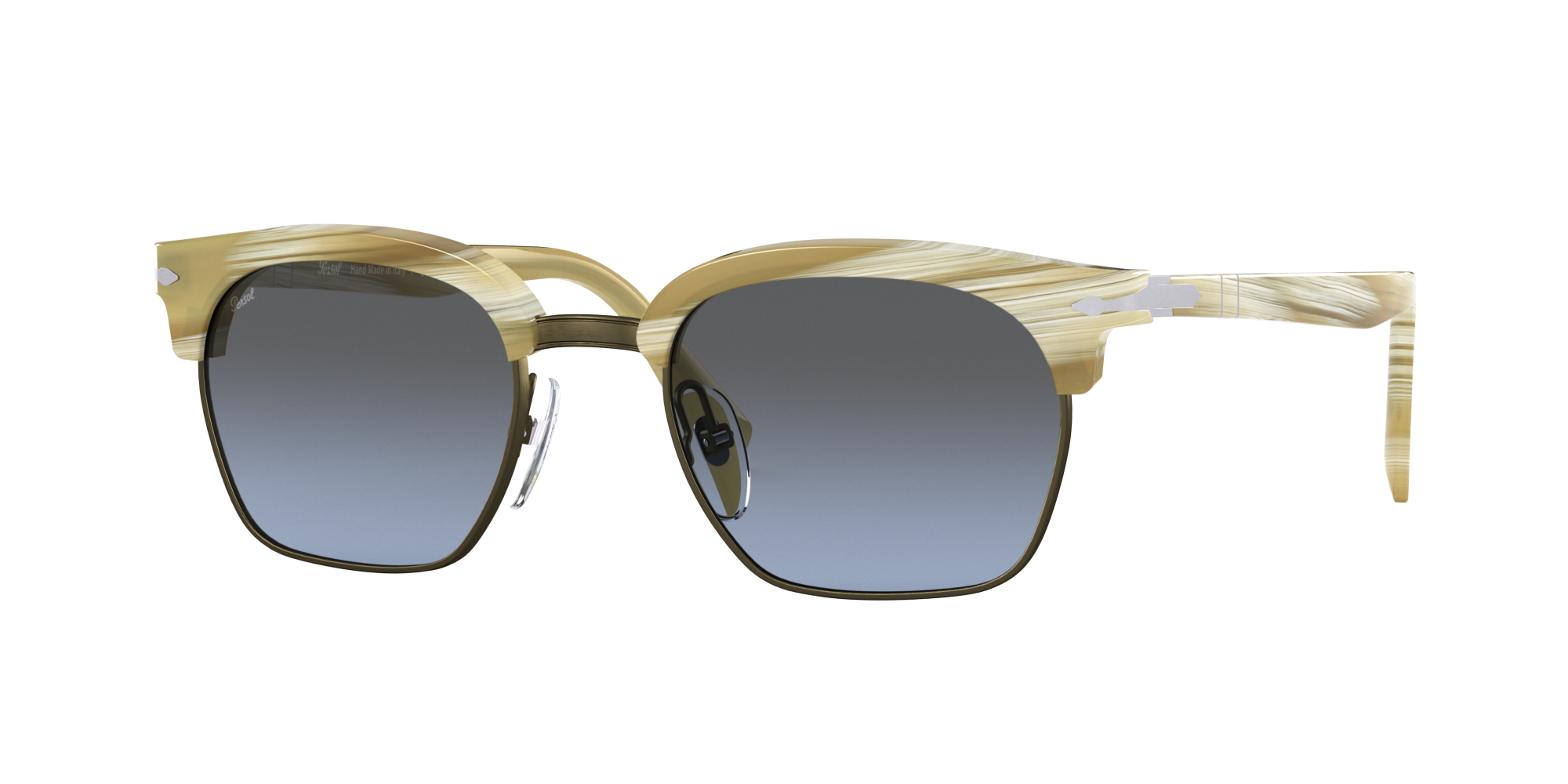 Persol PO3199S with Ivory Frame and Blue Lenses | Persol® MX