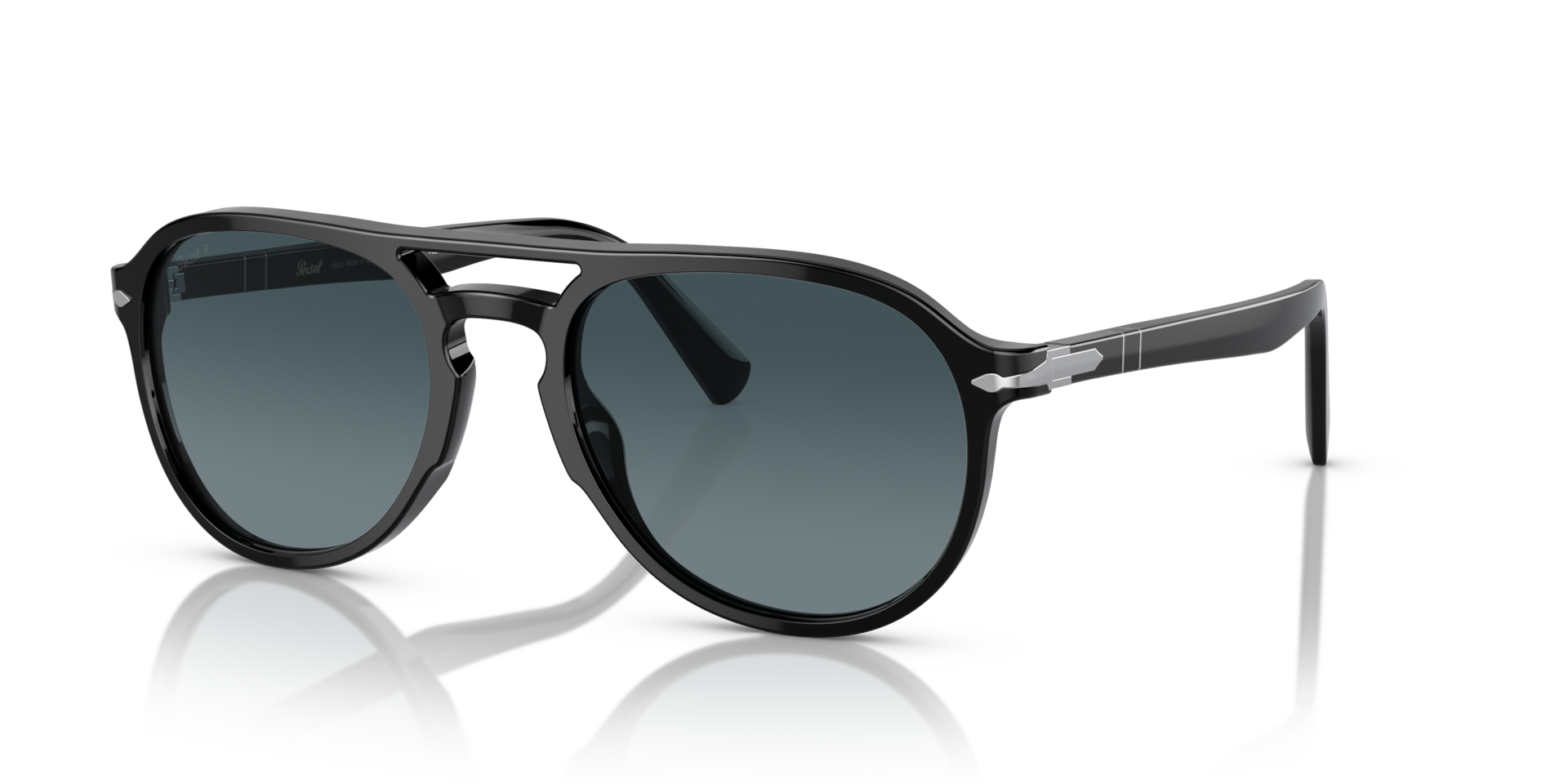 Persol PO3235S with Black Frame and Blue Lenses | Persol® US