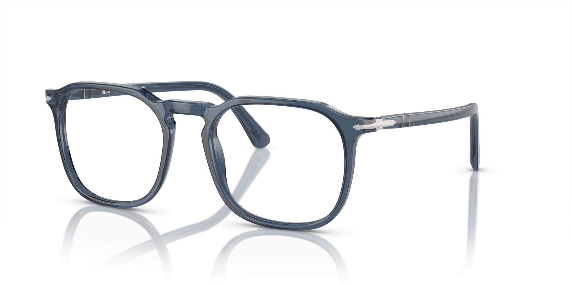 Persol PO3337V with Transparent Blue Frame | Persol® US
