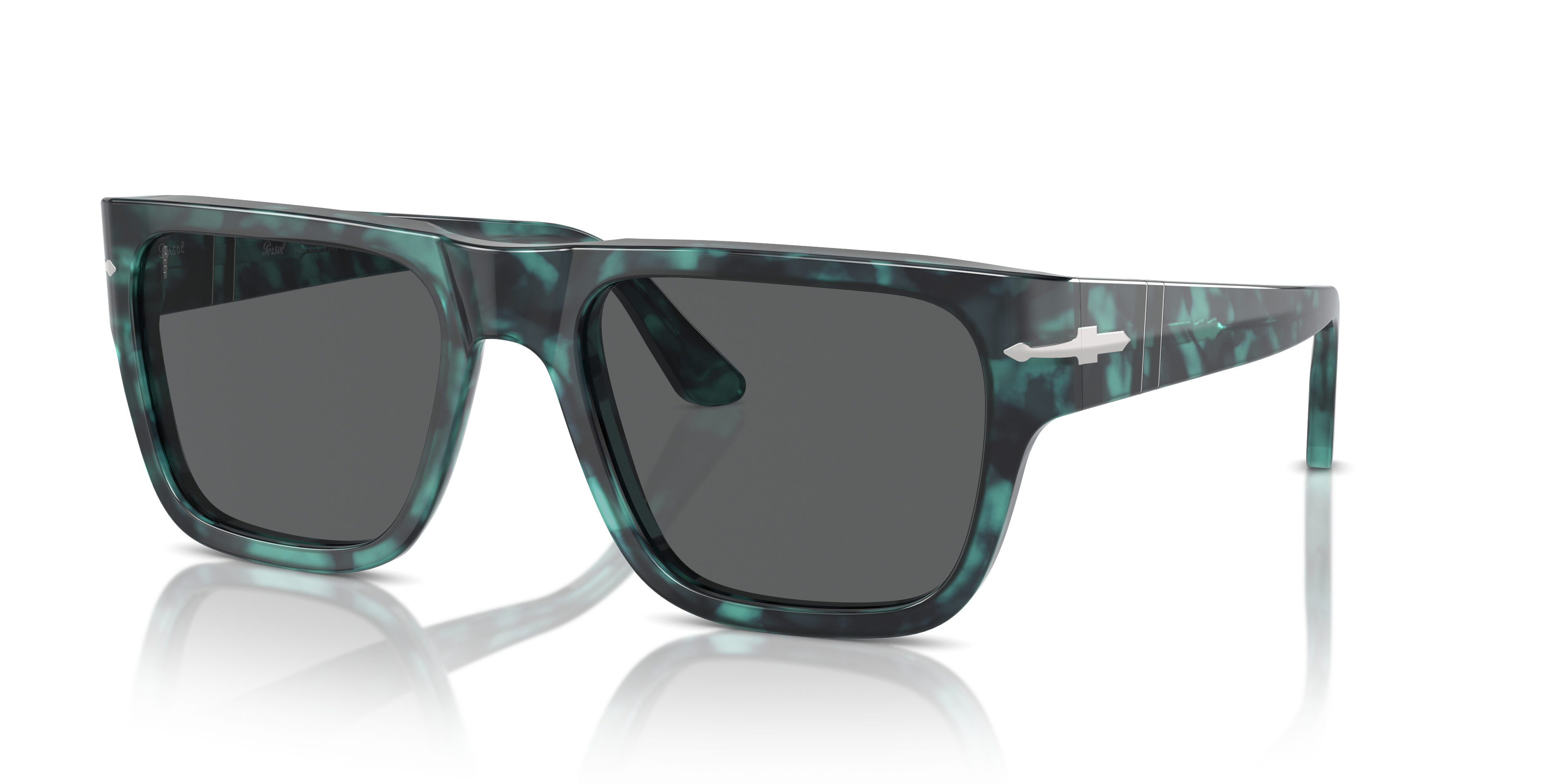 Persol PO3348S with Blue Havana Frame and Grey Lenses | Persol® US