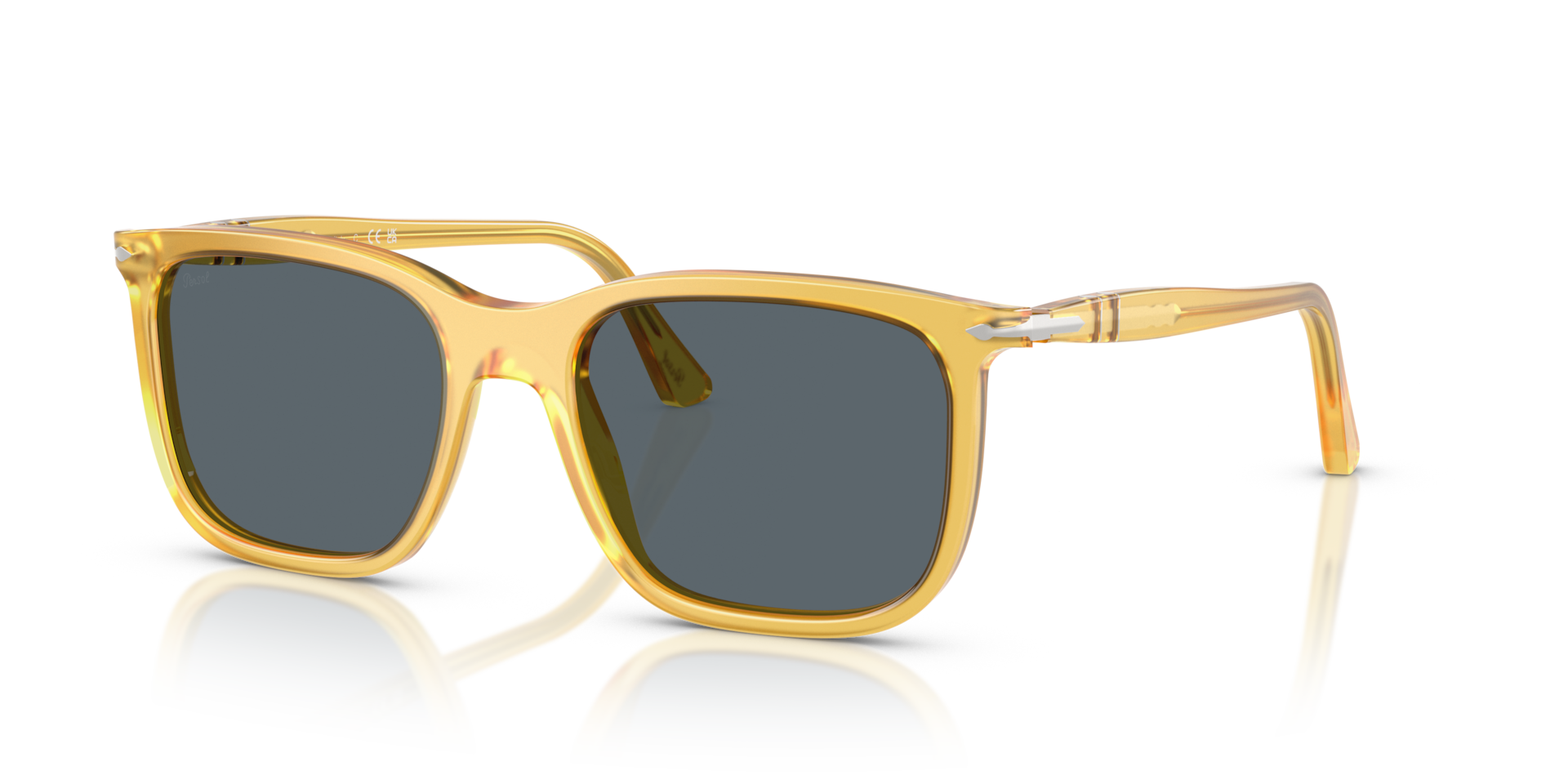 Persol PO3357S - Renzo with Miele Frame and Blue Lenses | Persol® US