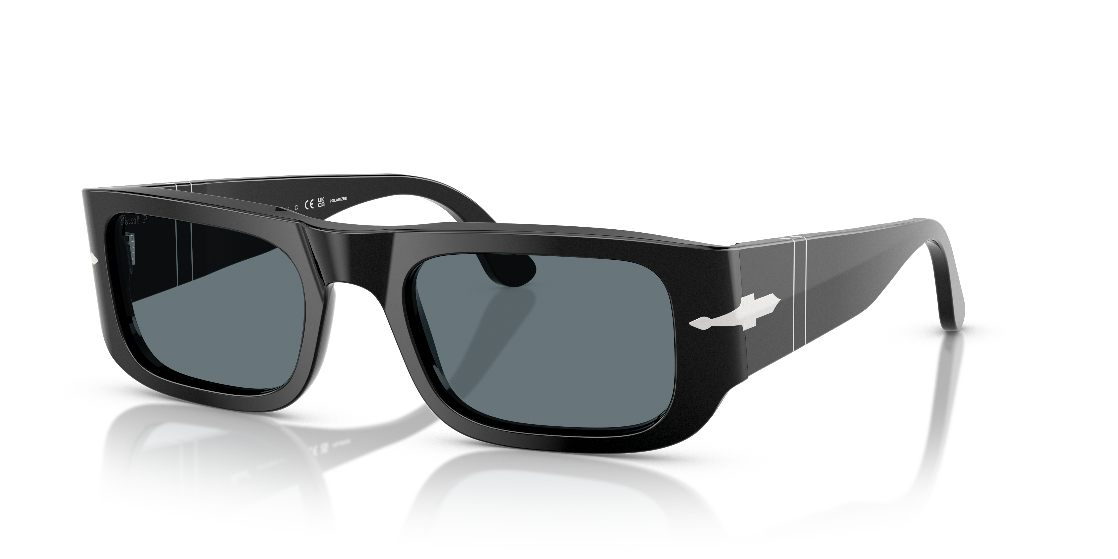 Persol PO3362S with Black Frame and Blue Lenses | Persol® US