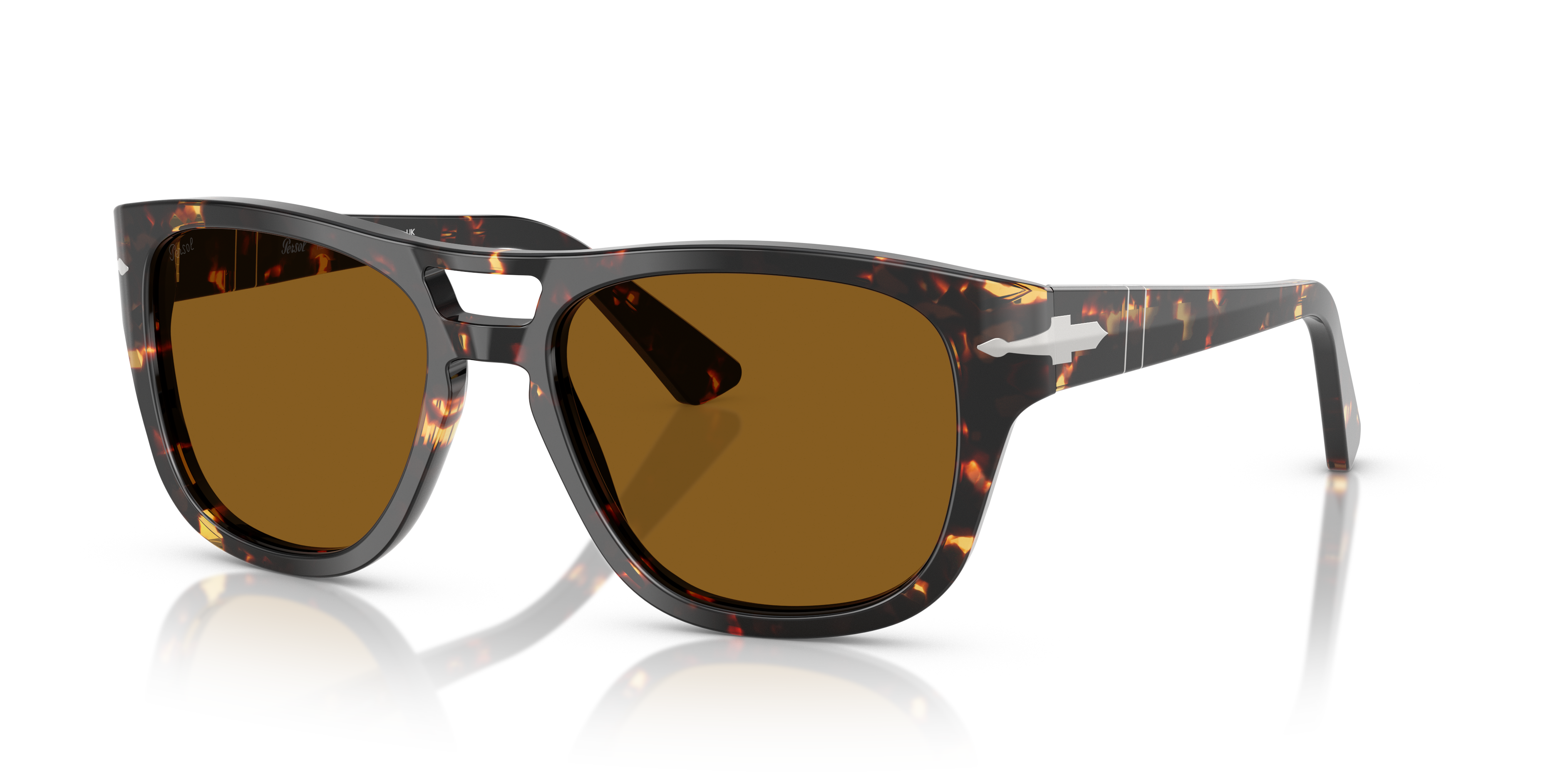 persol サングラス Persol PO3366S with Tabacco Virginia Frame and Brown Lenses