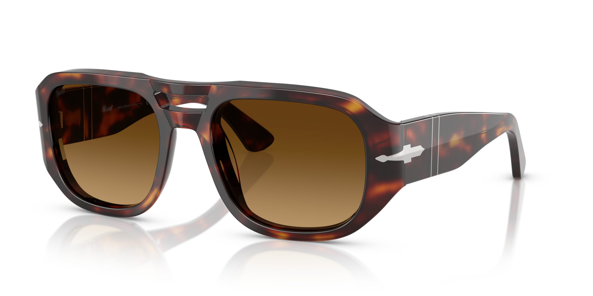 Persol PO3373S - Vincent with Havana Frame and Brown Lenses