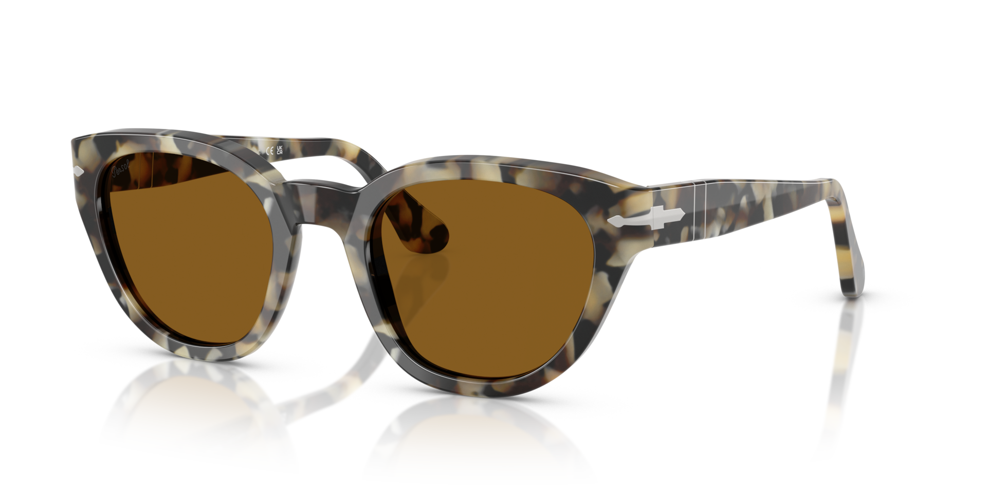 Persol PO3379S with Brown Tortoise Frame and Brown Lenses | Persol® US