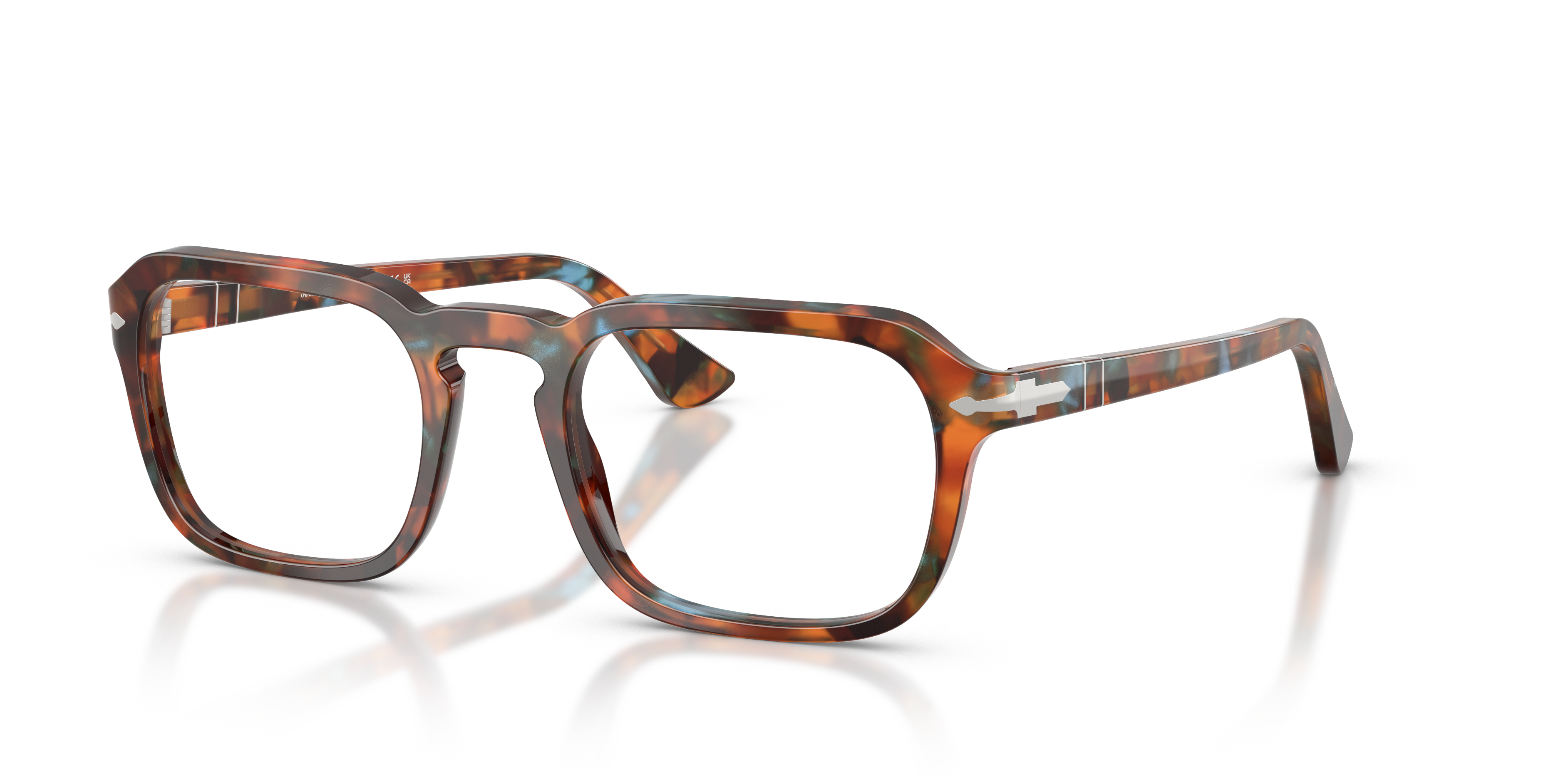 Persol PO3390V with Tortoise Brown & Pearl Blue Frame | Persol® US