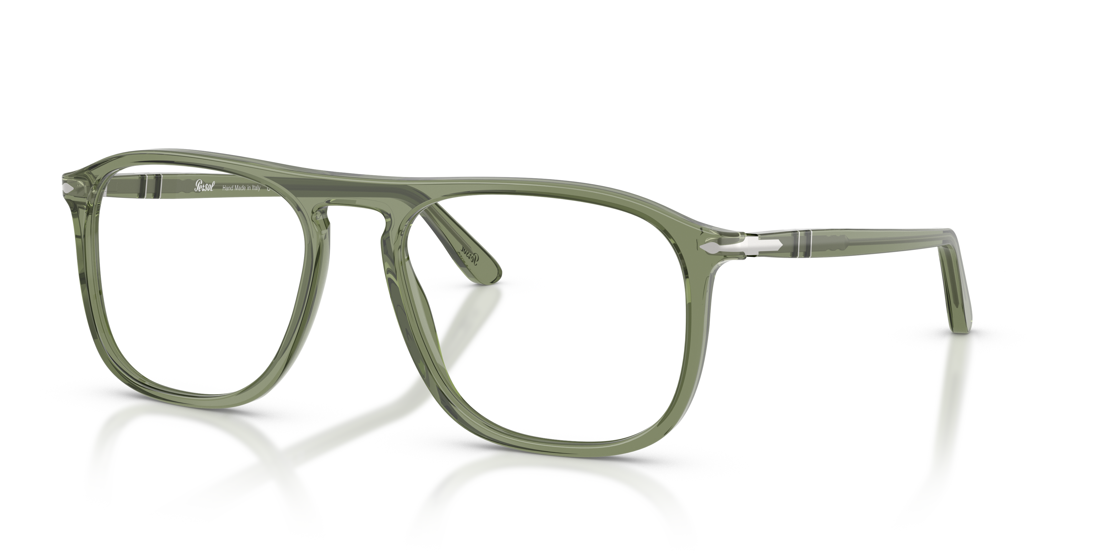 Persol PO3392V with Transparent Green Frame | Persol® US
