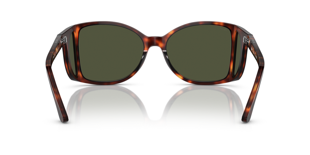 Persol PO0005 com armação Havana e lentes Verde - Imagens 5