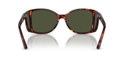 Persol PO0005 com armação Havana e lentes Verde - Imagens 5