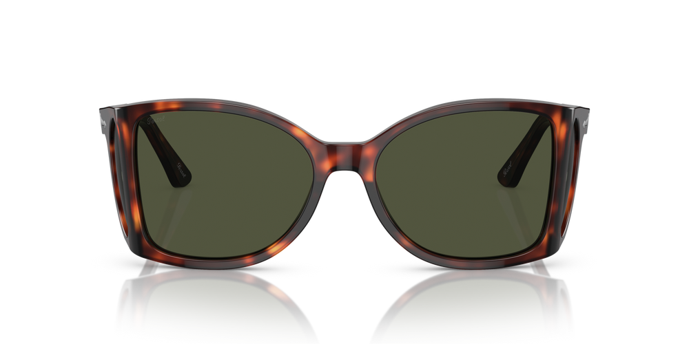 Persol PO0005 com armação Havana e lentes Verde - Imagens 2