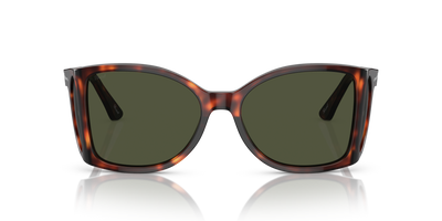 Persol PO0005 com armação Havana e lentes Verde - Imagens 2