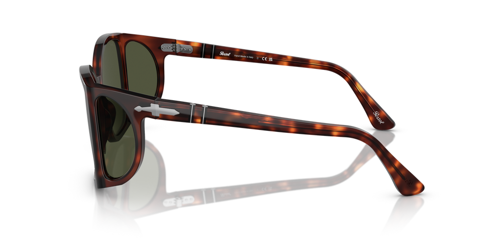Persol PO0005 com armação Havana e lentes Verde - Imagens 4