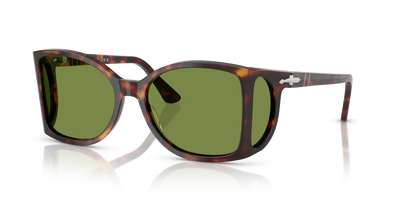 Persol PO0005 with Havana Frame and Green Lenses - Image 1