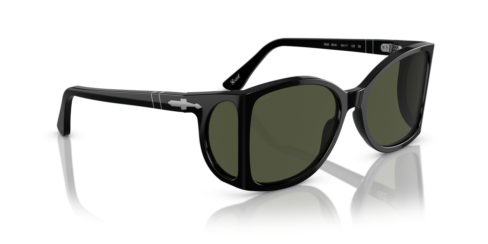 Persol PO0005 avec Monture Noir et Verres Vert - Image 3