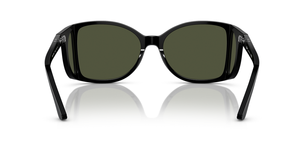 Persol PO0005 con Montura Negro y Lentes Verde - Imagen 5