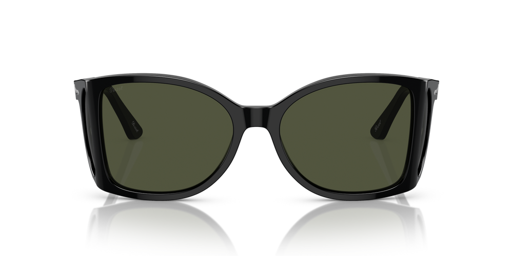 Persol PO0005 con Montura Negro y Lentes Verde - Imagen 2