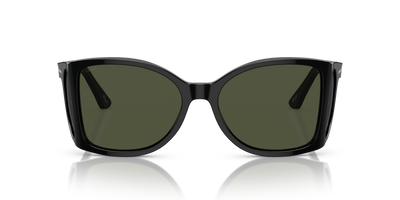 Persol PO0005 con Montura Negro y Lentes Verde - Imagen 2