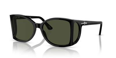 Persol PO0005 con Montatura Nero e Lenti Verde - Immagine 1