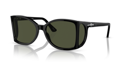 Persol PO0005 avec Monture Noir et Verres Vert - Image 1