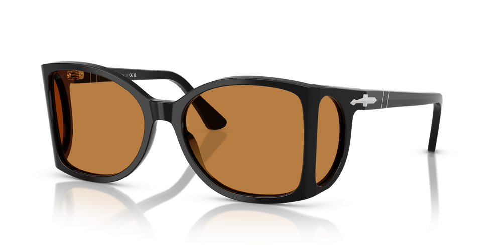 Persol PO0005 mit Schwarz Gestell und Gelb Gläsern - Bild 1