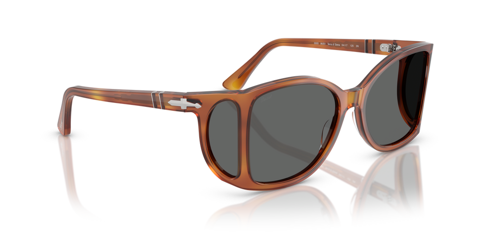 Persol PO0005 avec Monture Terre de Sienne et Verres Gris - Image 3