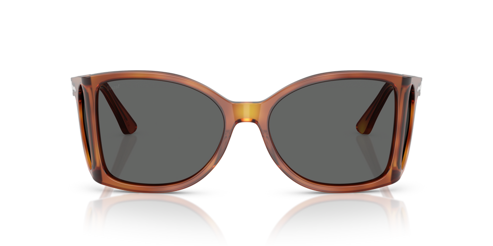 Persol PO0005 avec Monture Terre de Sienne et Verres Gris - Image 2