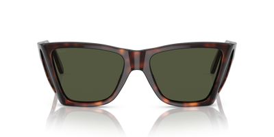 Persol PO0009 with Havana Frame and Green Lenses - Image 2