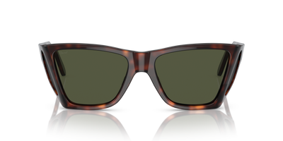 Persol PO0009 with Havana Frame and Green Lenses - Image 2