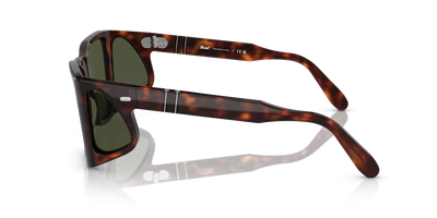 Persol PO0009 with Havana Frame and Green Lenses - Image 4