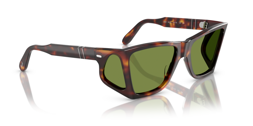 Persol PO0009 with Havana Frame and Green Lenses - Image 3