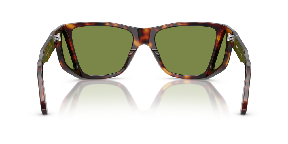 Persol PO0009 with Havana Frame and Green Lenses - Image 5