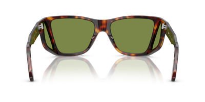 Persol PO0009 with Havana Frame and Green Lenses - Image 5