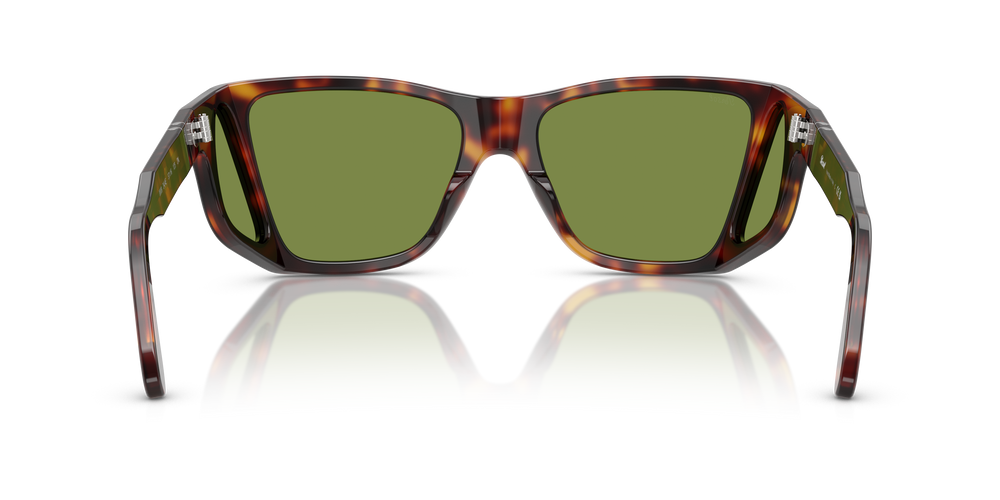 Persol PO0009 mit Havana Gestell und Grün Gläsern - Bild 5