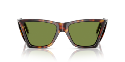 Persol PO0009 with Havana Frame and Green Lenses - Image 2