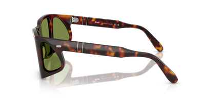 Persol PO0009 with Havana Frame and Green Lenses - Image 4