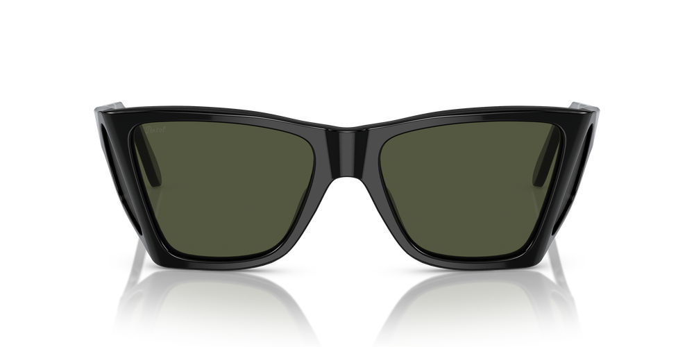 Persol PO0009 con Montatura Nero e Lenti Verde - Immagine 2