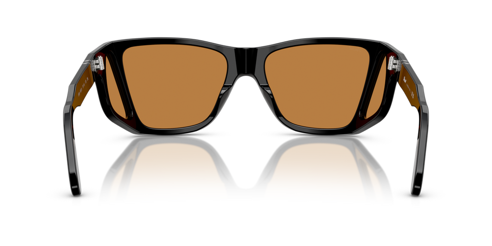 Persol PO0009 with Black Frame and Yellow Lenses - Image 5