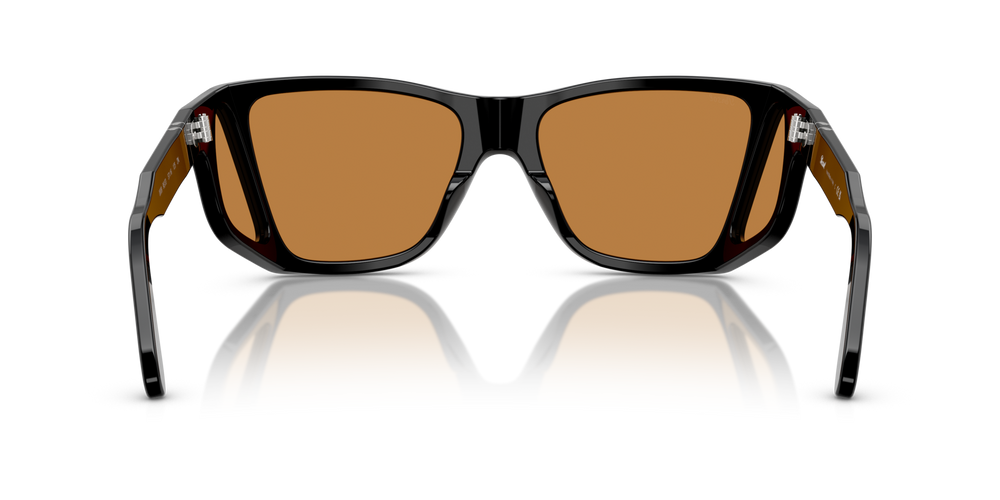 Persol PO0009 mit Schwarz Gestell und Gelb Gläsern - Bild 5