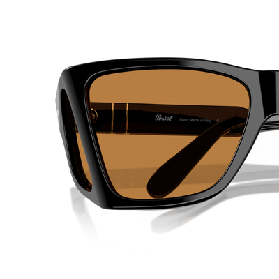 Persol PO0009 with Black Frame and Yellow Lenses – Variant Image