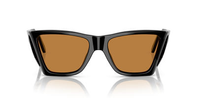 Persol PO0009 with Black Frame and Yellow Lenses - Image 2
